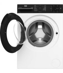 Beko WM Beko front load, 6kg, 1200, B, 45cm, display, invertor, steam, white