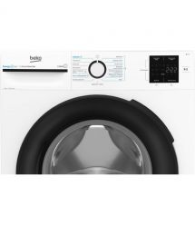 Beko WM Beko front load, 7kg, 1200, B, 50cm, display, invertor, steam, white