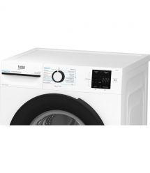 Beko WM Beko front load, 7kg, 1200, B, 50cm, display, invertor, steam, white