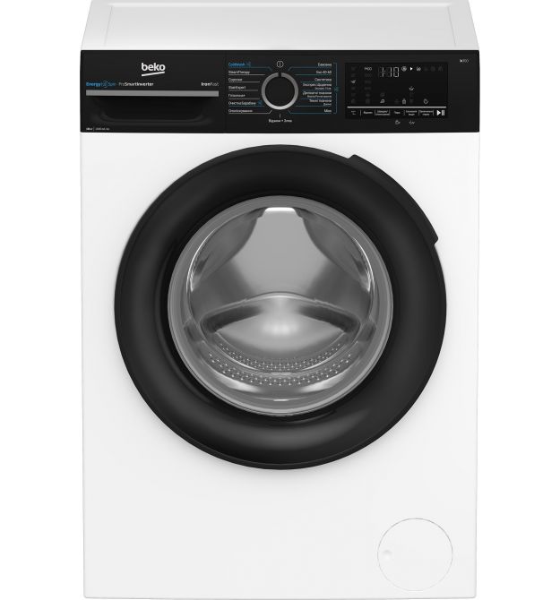 Beko WM Beko front load, 10kg, 1400, A, 58cm, display, invertor, steam, white