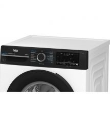 Beko WM Beko front load, 10kg, 1400, A, 58cm, display, invertor, steam, white