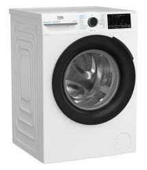 Beko WM Beko front load, 8kg, 1400, A, 55cm, display, invertor, steam, white