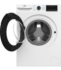 Beko WM Beko front load, 8kg, 1400, A, 55cm, display, invertor, steam, white