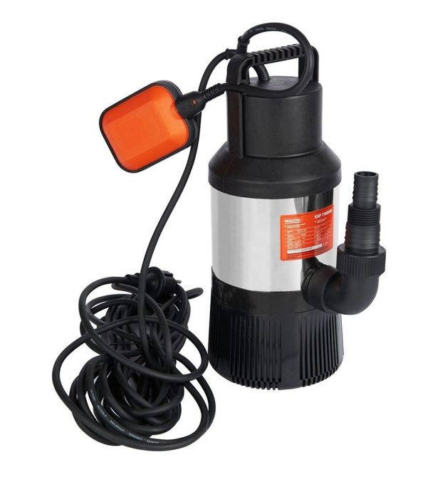 SEQUOIA Дренажный насос для чистой воды SSP1100HP 1,1 кВт 5500 л/ч высота 35 м 6,7 кг