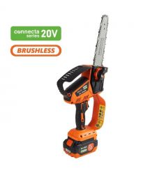 SEQUOIA Пила цепная аккумуляторная SBC2008BM-EV 20В акб 1х4.0А·час шина 20см 1/4" 7.5м/с ЗУ 1.7кг