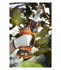 SEQUOIA Пила цепная аккумуляторная SBC2008BM-EV 20В акб 1х4.0А·час шина 20см 1/4" 7.5м/с ЗУ 1.7кг