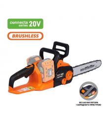 SEQUOIA Пила цепная аккумуляторная SBC4014BSO 40В(20В+20В) шина Oregon 35см 3/8" 15.0м/с ЗУ 3.68кг без АКБ и ЗУ