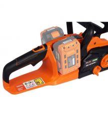 SEQUOIA Пила цепная аккумуляторная SBC4014BSO 40В(20В+20В) шина Oregon 35см 3/8" 15.0м/с ЗУ 3.68кг без АКБ и ЗУ