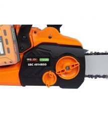 SEQUOIA Пила цепная аккумуляторная SBC4014BSO 40В(20В+20В) шина Oregon 35см 3/8" 15.0м/с ЗУ 3.68кг без АКБ и ЗУ