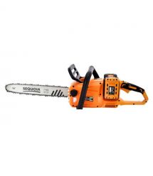 SEQUOIA Пила цепная аккумуляторная SBC4016BS-E2W 40В(20В+20В) акб 2х4.0А·час шина 40см 3/8" 25.0м/с ЗП 3.9кг