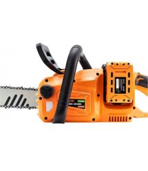 SEQUOIA Пила цепная аккумуляторная SBC4016BS-E2W 40В(20В+20В) акб 2х4.0А·час шина 40см 3/8" 25.0м/с ЗП 3.9кг