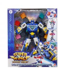 Super Wings Super Wings Playset Transforming world spaceport 3in1