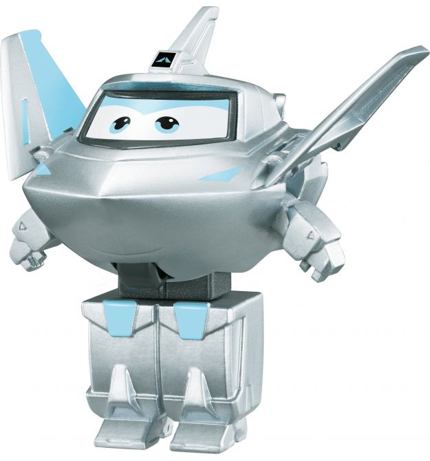 Super Wings Super Wings Transformer Toy Transform-a-Bots Traver, 5cm