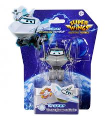 Super Wings Super Wings Transformer Toy Transform-a-Bots Traver, 5cm