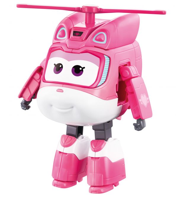 Super Wings Super Wings Transformer Toy Transforming Dizzy, 12.5cm