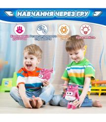 Super Wings Super Wings Transformer Toy Transforming Dizzy, 12.5cm