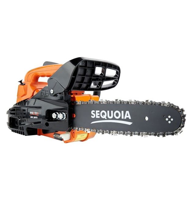 SEQUOIA Пила цепная бензиновая SPC0812 800Вт шина 30см 3/8" 1.3мм 4.8кг