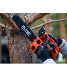 SEQUOIA Пила цепная бензиновая SPC0812 800Вт шина 30см 3/8" 1.3мм 4.8кг