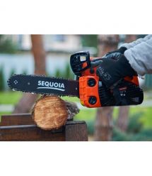 SEQUOIA Пила цепная бензиновая SPC0812 800Вт шина 30см 3/8" 1.3мм 4.8кг