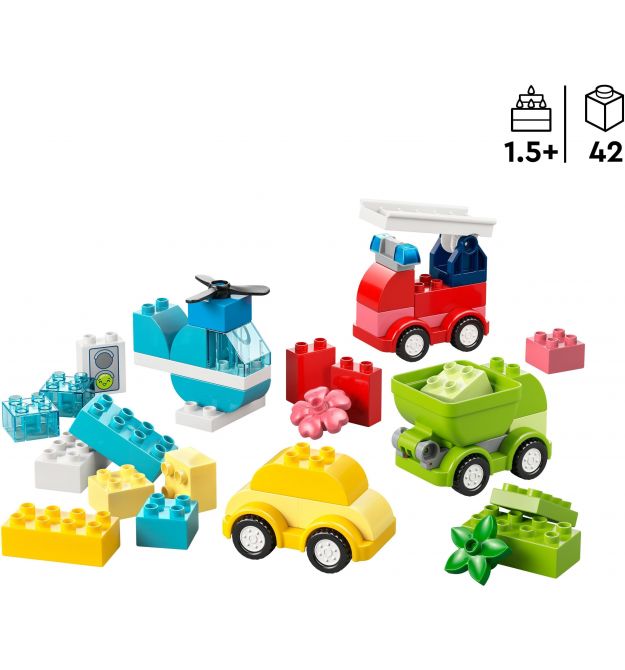 LEGO Конструктор LEGO DUPLO My First Творчі транспортні засоби