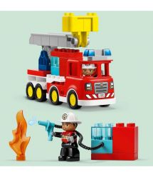 LEGO Конструктор LEGO DUPLO Town Пожежна машина зі шлангом і пожежником