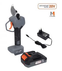 SEQUOIA Секатор акумуляторний SEQUOIA SBP2030B-UNI 20В акб 1х2А·год d різа 30мм ЗП 1.4кг