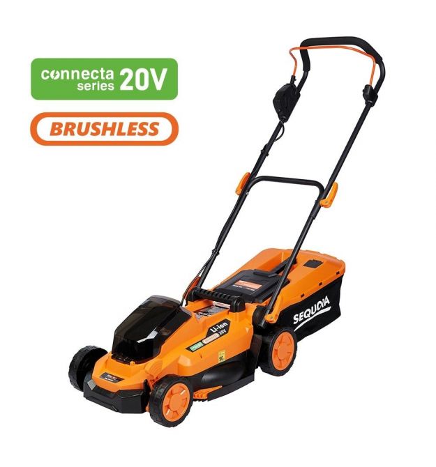SEQUOIA Газонокосарка акумуляторна SEQUOIA SBL2033B-EV 20В 1x4А·год 33см 30л 25-75мм ЗП 10.6кг