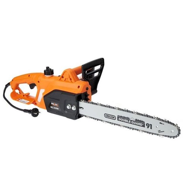SEQUOIA Пила цепная сетевая SEC2416SO 2.4кВт шина Oregon 40см 3/8'' 1.3мм 7000об/мин 4.68кг