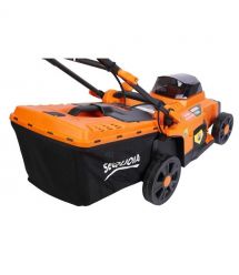 SEQUOIA Газонокосарка акумуляторна SEQUOIA SBL4037B-E2W 40В(20В+20В) 37см 35л 25-75мм 11.65кг без АКБ та ЗП