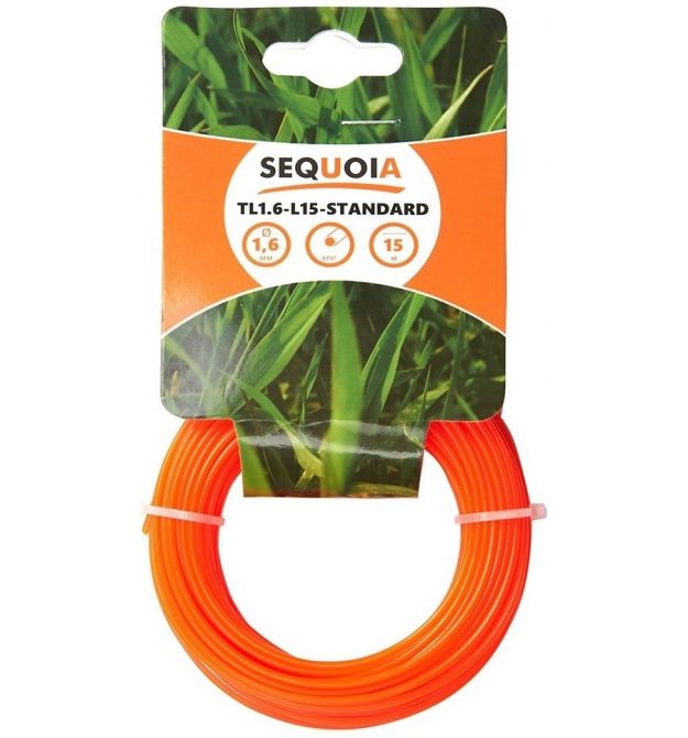 SEQUOIA Ліска косильна SEQUOIA TL1.6-L15-Standard 1.6мм 15м кругла