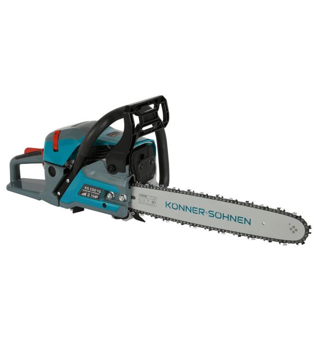 Könner & Söhnen Пила цепная бензиновая KS CS21G-16 33см 45см3 5.6кг