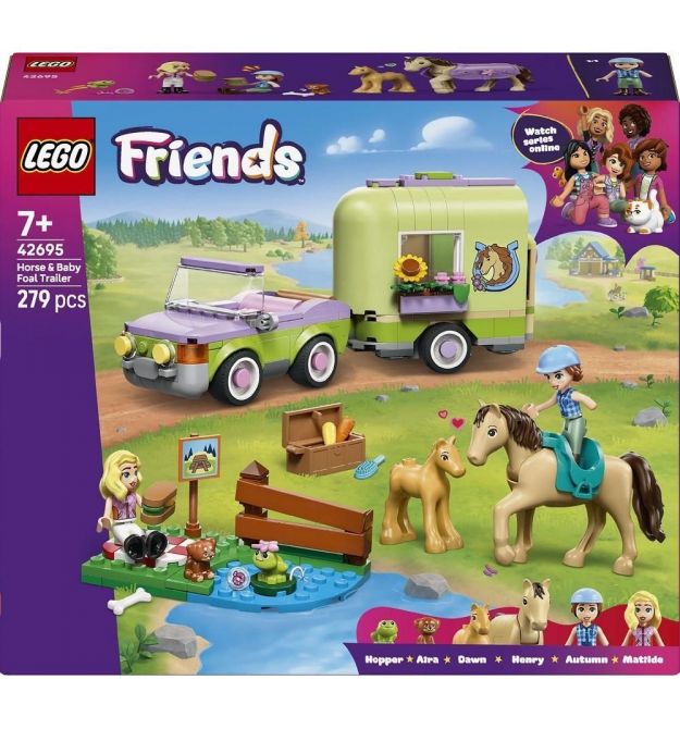LEGO Конструктор LEGO Friends Причіп для коня й лошати