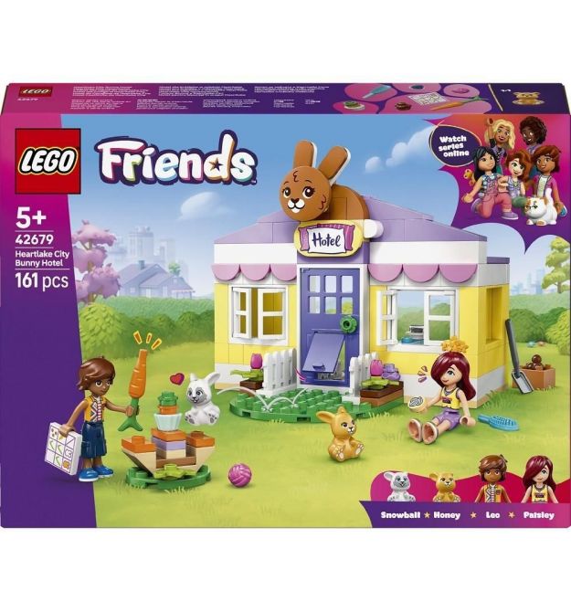LEGO Конструктор LEGO Friends Готель Bunny у Хартлейк-Сіті