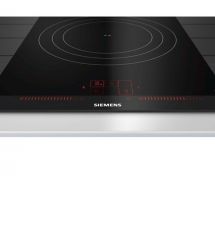 Siemens Варочная поверхность индукционная, 90 см, 5 конфорок, 2 зоны расширения, черная