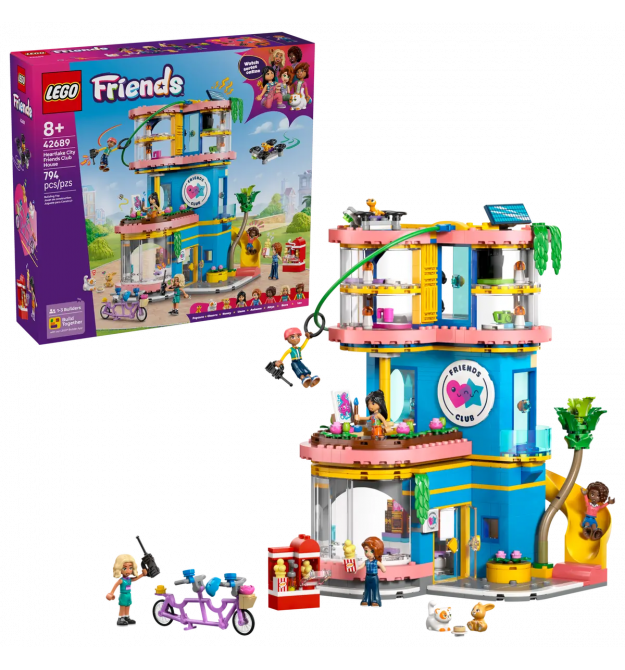 LEGO Конструктор LEGO Friends Клубний будинок друзів HLC