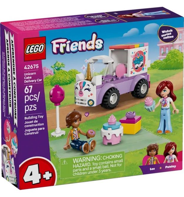 LEGO Конструктор LEGO Friends Автомобіль для доставки тортів з єдинорогами