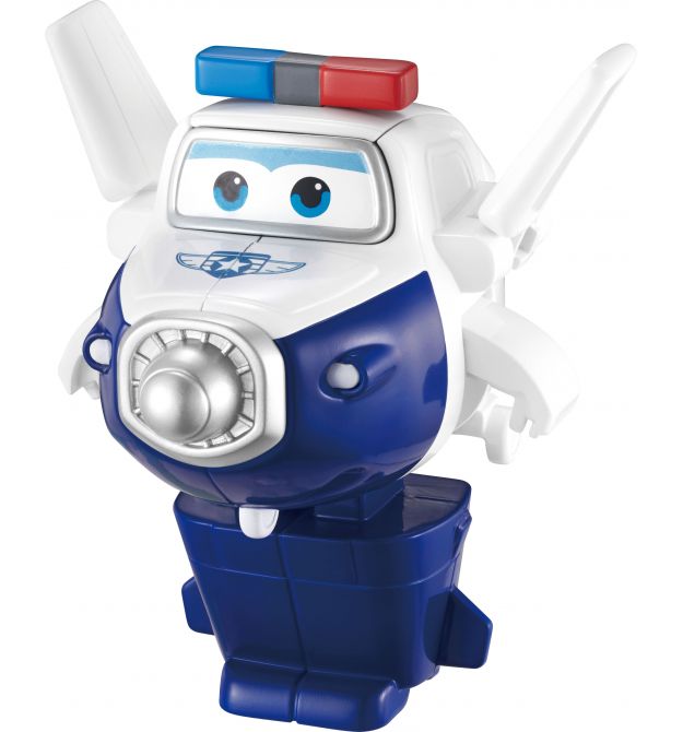 Super Wings Super Wings Transformer Toy Transforming Paul, 10cm