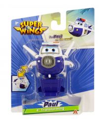 Super Wings Super Wings Transformer Toy Transforming Paul, 10cm