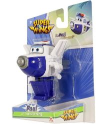 Super Wings Super Wings Transformer Toy Transforming Paul, 10cm