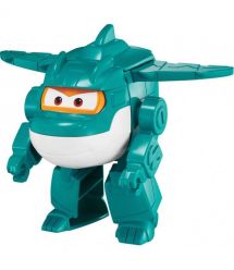 Super Wings Super Wings Transformer Toy Transforming Tino, 10cm