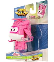 Super Wings Super Wings Transformer Toy Transforming Dizzy, 10cm