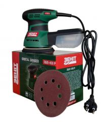 ZENIT Шліфмашина ексцентрикова Зеніт ЗШО-450 Р 450Вт 125мм 5000-12000об/хв 1.6кг