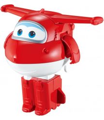 Super Wings Super Wings Transformer Toy Transforming Jett, 10cm