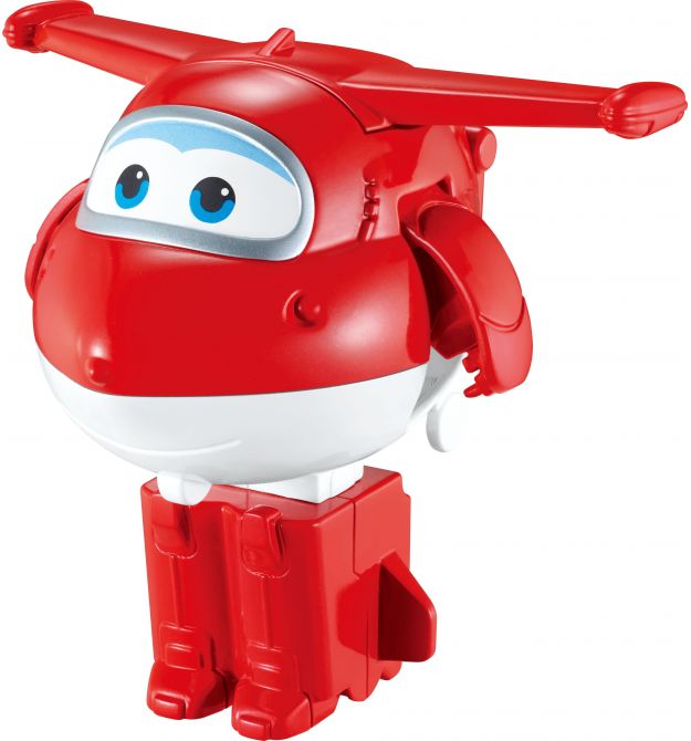 Super Wings Super Wings Transformer Toy Transforming Jett, 10cm