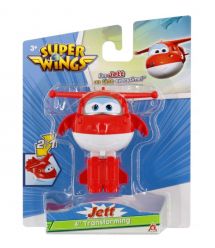 Super Wings Super Wings Transformer Toy Transforming Jett, 10cm