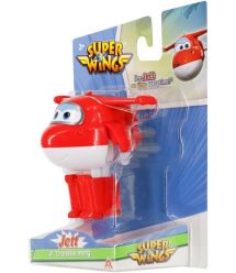 Super Wings Super Wings Transformer Toy Transforming Jett, 10cm