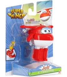 Super Wings Super Wings Transformer Toy Transforming Jett, 10cm