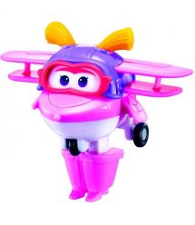 Super Wings Super Wings Transformer Toy Transform-a-Bots Ellie, 5cm
