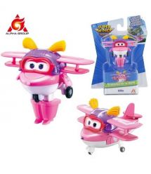 Super Wings Super Wings Transformer Toy Transform-a-Bots Ellie, 5cm