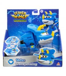 Super Wings Super Wings Transformer Toy Transforming Trico, 12.5cm